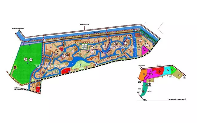 Phối cảnh dự án khu đô thị mới Tân Mỹ tại Long An